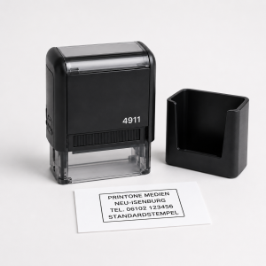 Standardstempel 4911 mit Schutzkappe – 37 × 14 mm