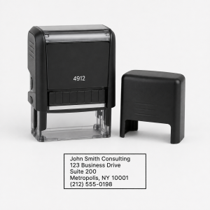Standardstempel 4912 mit Schutzkappe – 47 × 18 mm